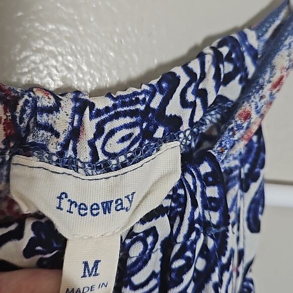 Freeway Halter Maxi Dress Sz Medium - Picture 6 of 11